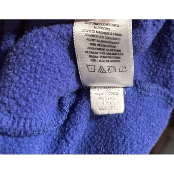 Aeropostale Y2K Hoodie Mens XL Full Zip Patch Embroider Grunge Hooded Sweatshirt - Picture 8 of 8